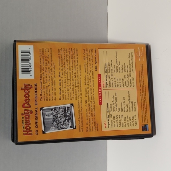 The Best of Howdy Doody 20 Original Episodes 2 Disc Set - Used - Picture 2 of 5